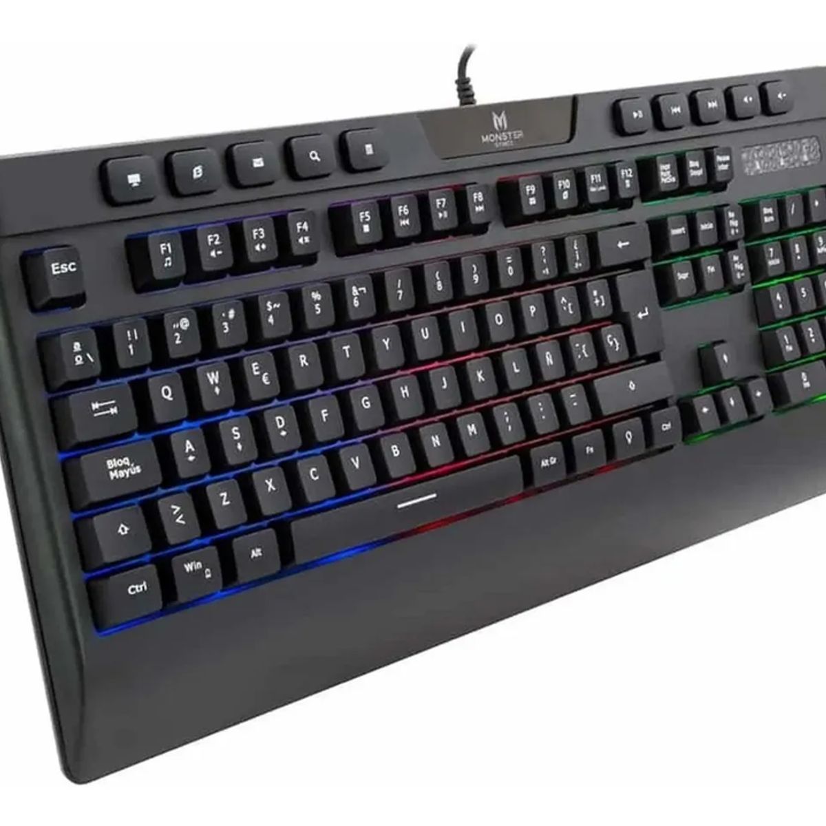 GENERICO - Teclado Monster Games Inception membrana español usb