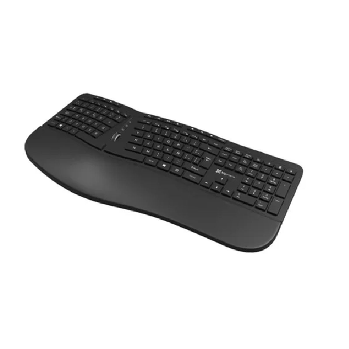 GENERICO - Teclado Klip Xtreme Transcend wireless ergonómico negro