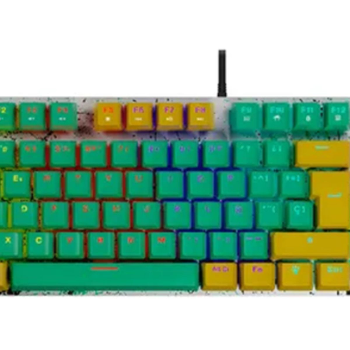 GENERICO - Teclado mecánico Primus Grogu Ballista80T verde
