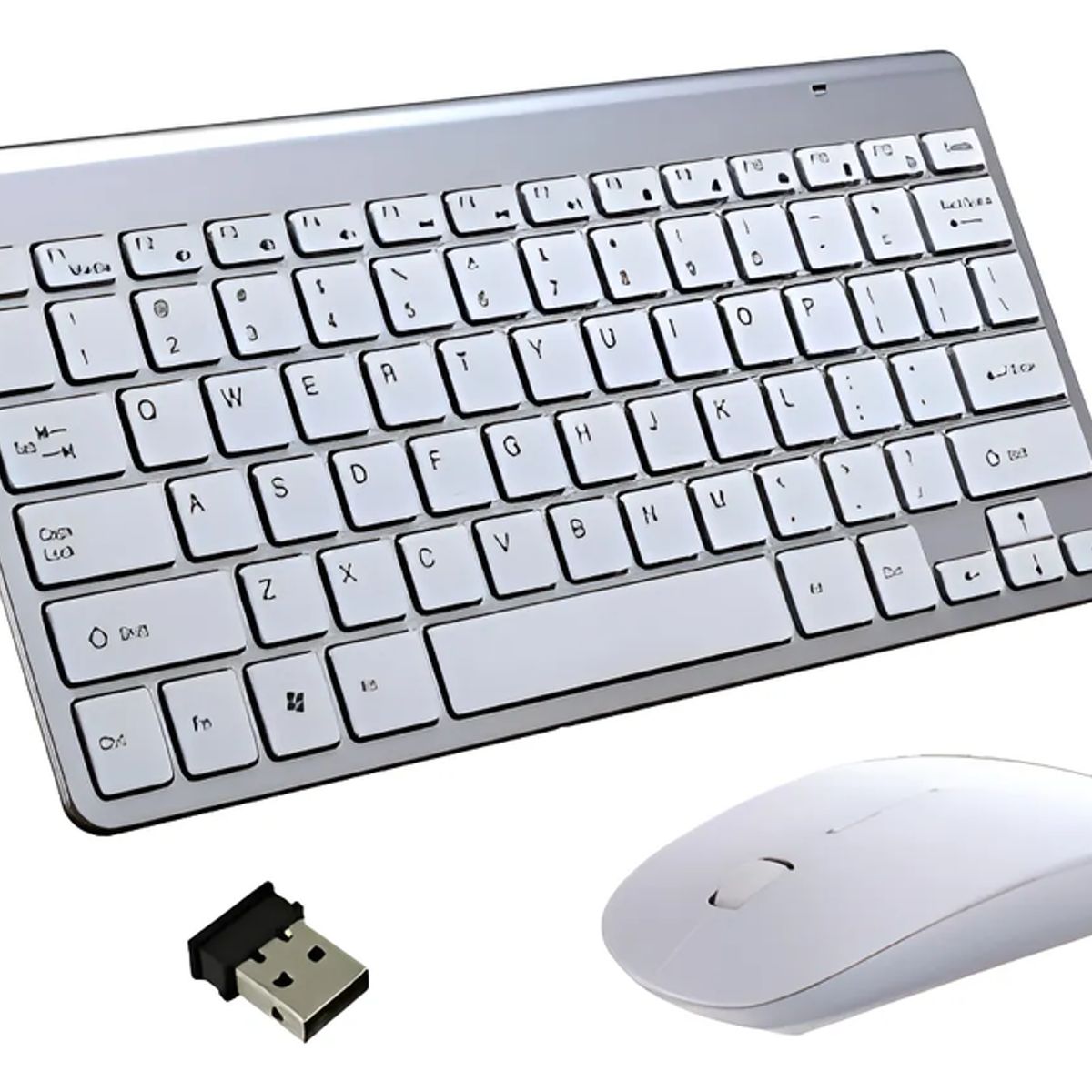 GENERICO - Kit teclado y mouse Weibo 8066 inalámbrico