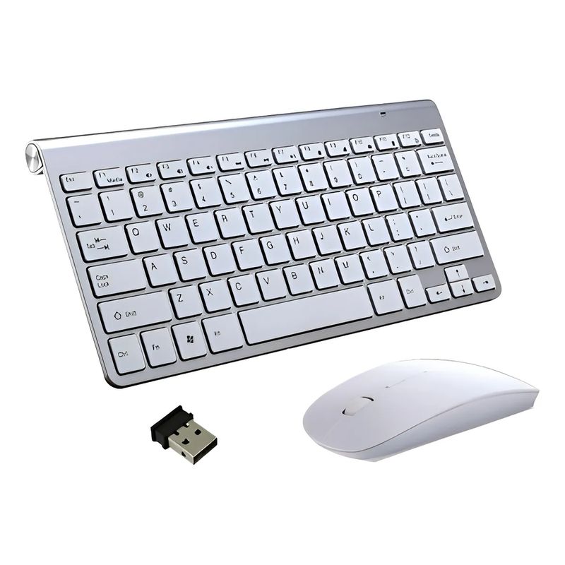 GENERICO - Kit teclado y mouse Weibo 8066 inalámbrico