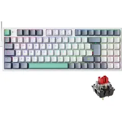 GENERICO - Teclado mecánico gamer K500 hot swap rgb