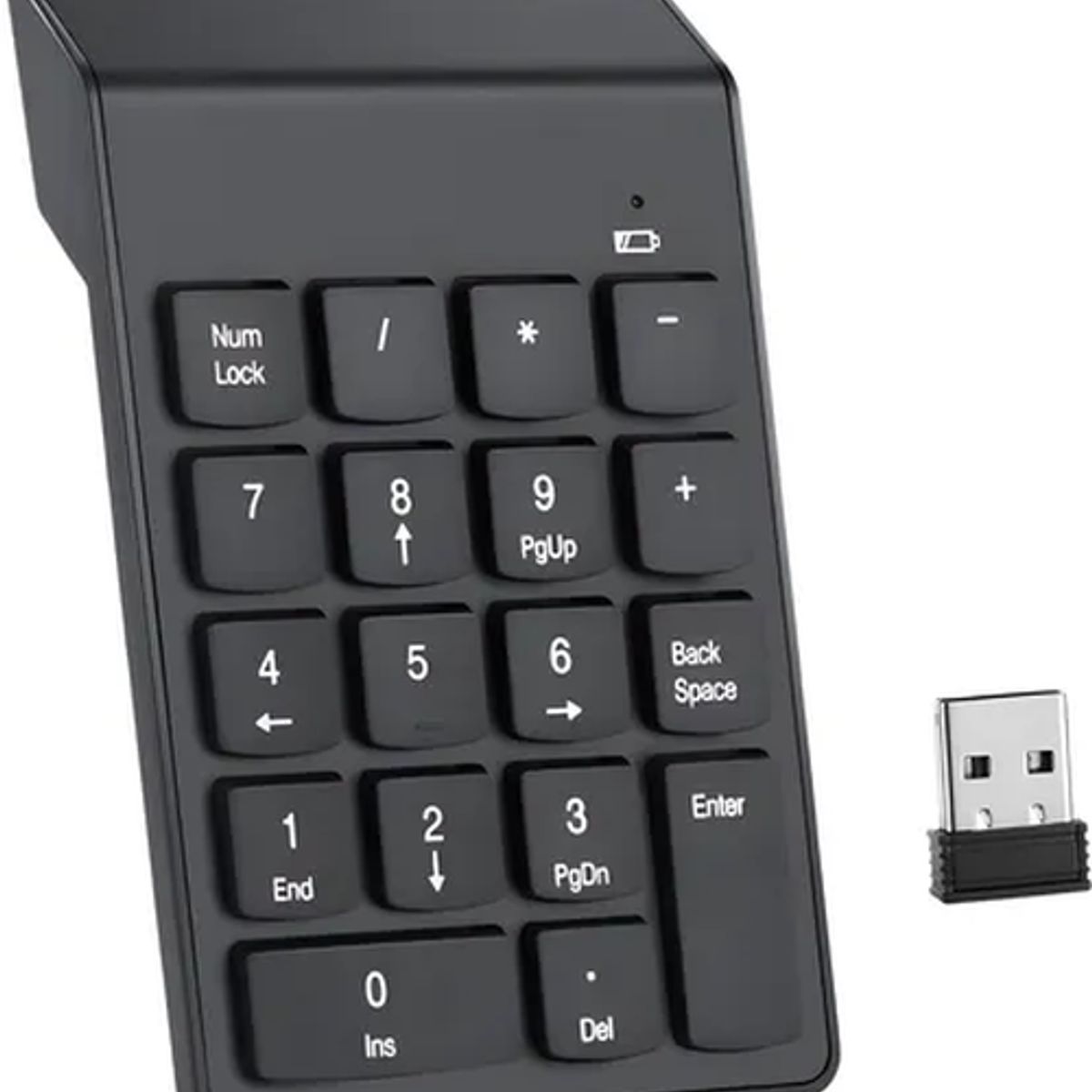 GENERICO - Teclado numérico inalámbrico usb 24g portátil