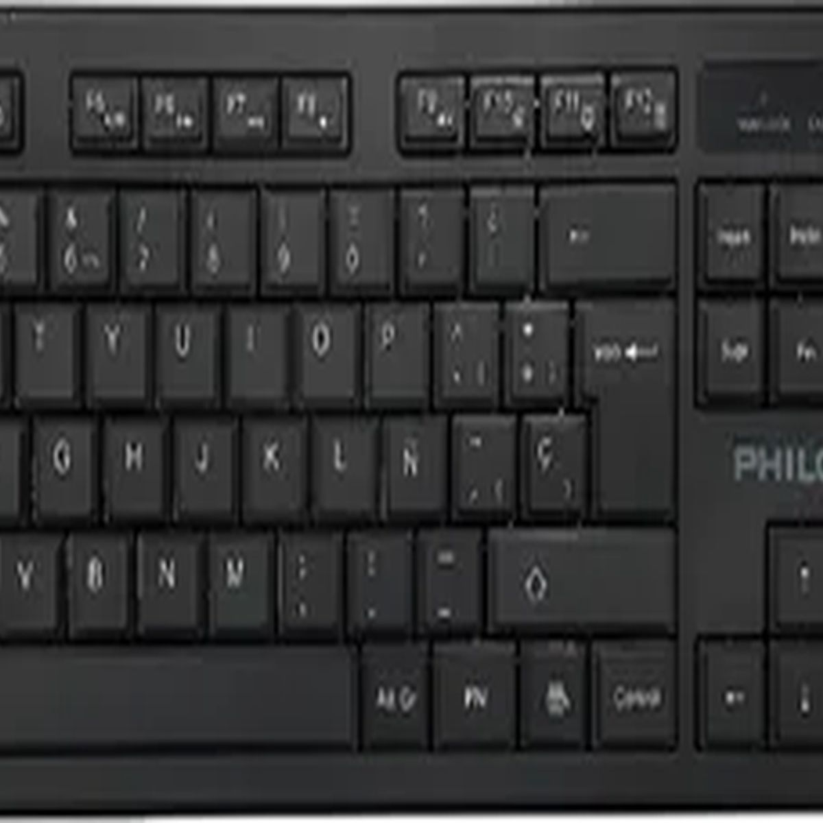 Teclado inalámbrico philco w601 24ghz negro, marca GENERICO - Foto Principal