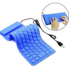 GENERICO - Teclado portátil flexible silicona usb