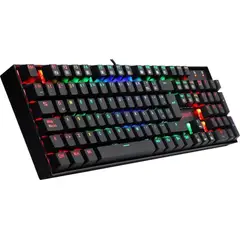 GENERICO - Teclado gamer redragon mitra k551 rgb black red