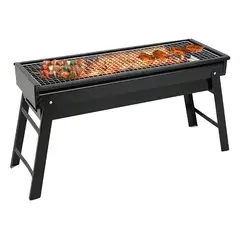 GENERICO - Mini Parrillera Plegable De Carbón Portátil Barbacoa 60x22cm