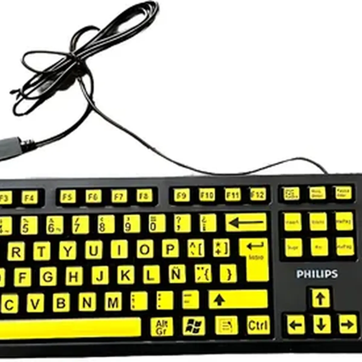 GENERICO - Teclado baja visión letras grandes