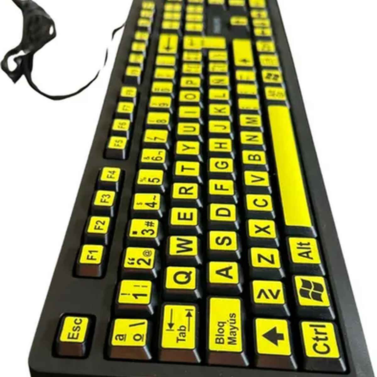 GENERICO - Teclado baja visión letras grandes