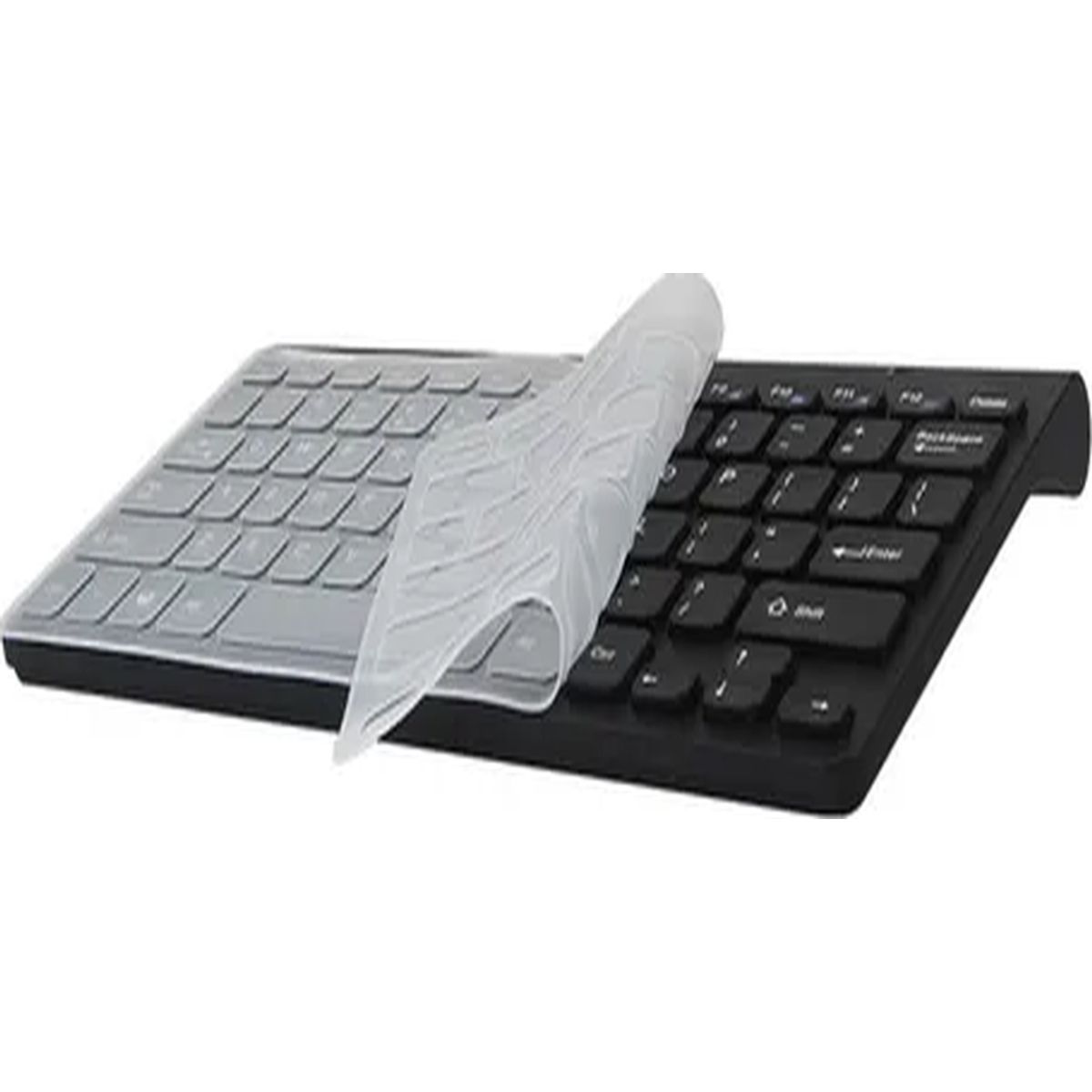 GENERICO - Teclado compacto usb meetion k400 silencioso negro