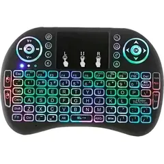 GENERICO - Mini teclado inalámbrico touchpad smart tv pc xbox