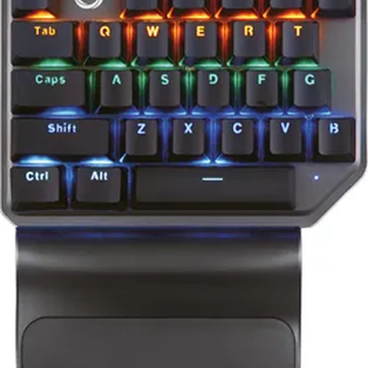 GENERICO - Teclado gamer una mano nibio one mecánico rgb