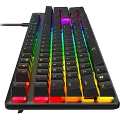 GENERICO - Teclado gamer hyperx alloy origins rgb sw red negro