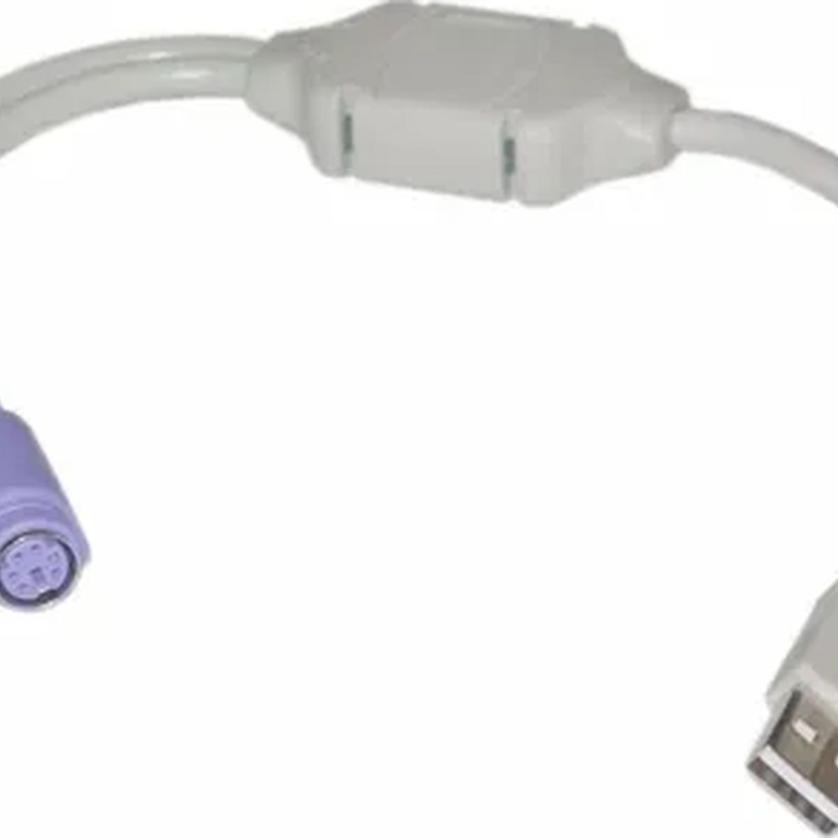 GENERICO - Cable adaptador usb ps2 teclado mouse