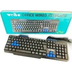 GENERICO - Teclado de oficina weibo usb