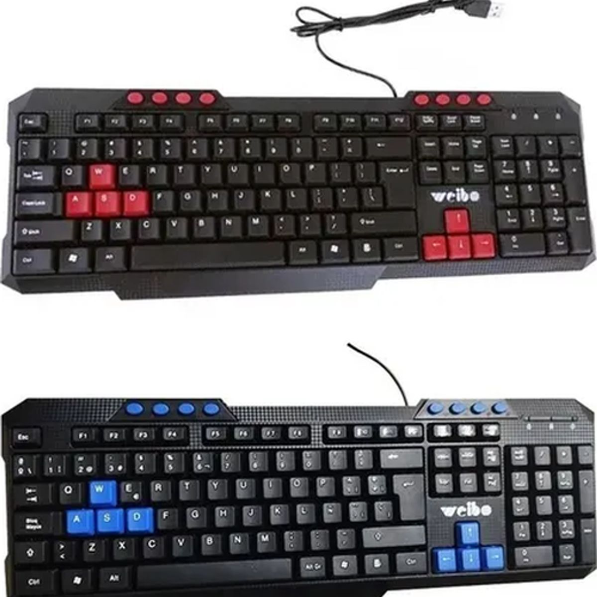 GENERICO - Teclado de oficina weibo usb