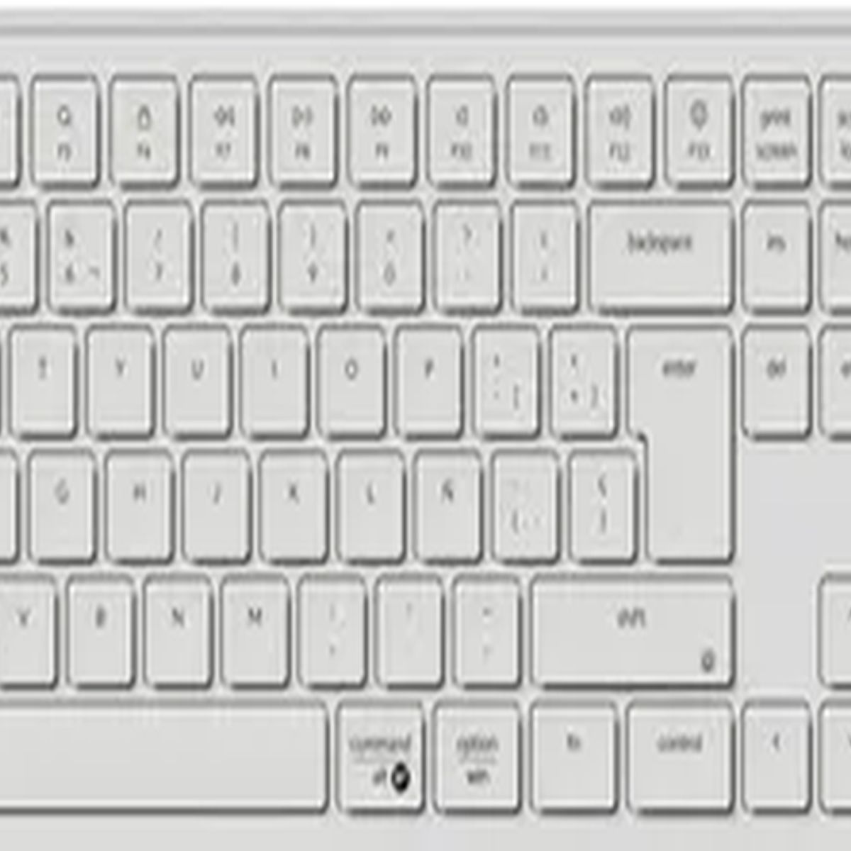 GENERICO - Teclado inalámbrico keychron b6 pro slim español blanco