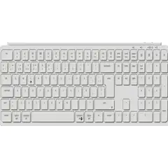 GENERICO - Teclado inalámbrico keychron b6 pro slim español blanco