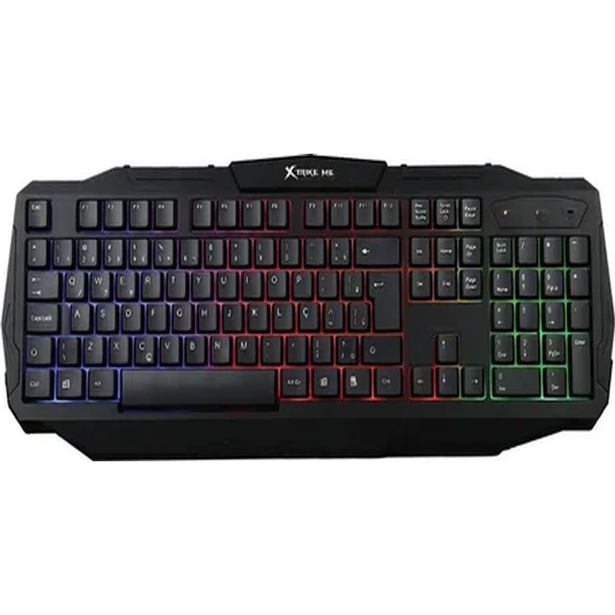 GENERICO - Teclado xtrike me kb-302 gamer usb iluminado negro