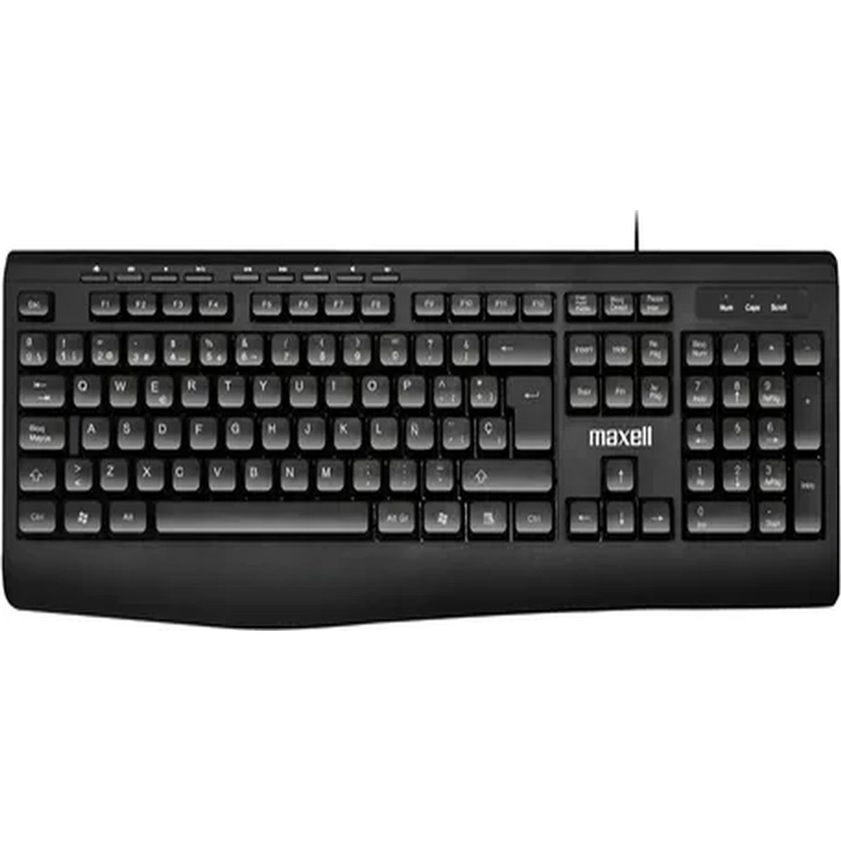 GENERICO - Teclado multifuncional maxell kb-100 usb negro