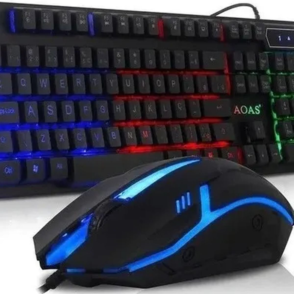 GENERICO - Teclado y mouse gamer kit m-300 usb