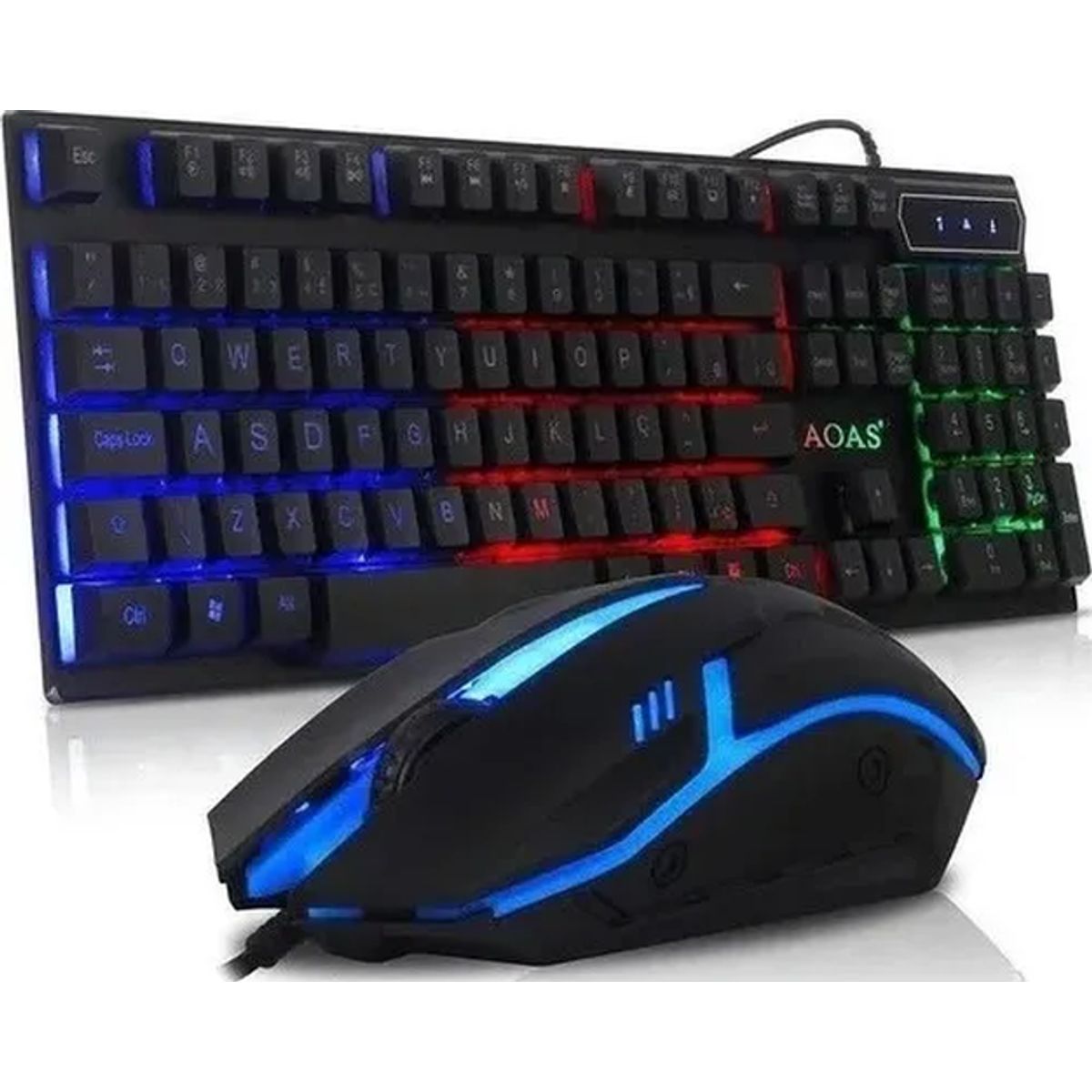 GENERICO - Teclado y mouse gamer kit m-300 usb