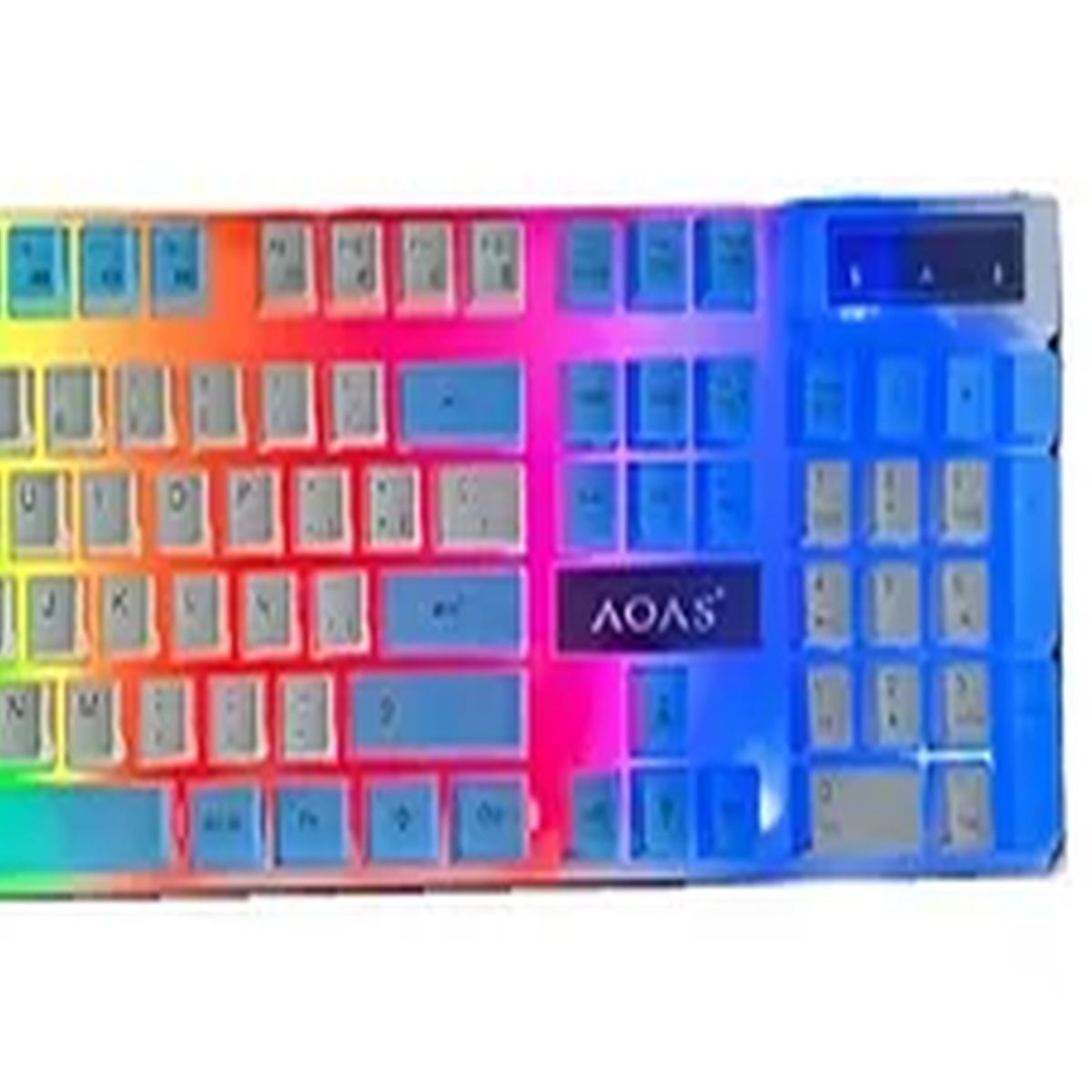 GENERICO - Pack teclado gamer español + mouse rgb