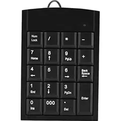 GENERICO - Teclado numérico usb notebook macbook pc