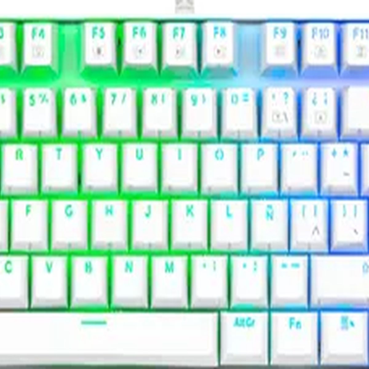 GENERICO - Teclado mecánico redragon kumara k552w red switch esp