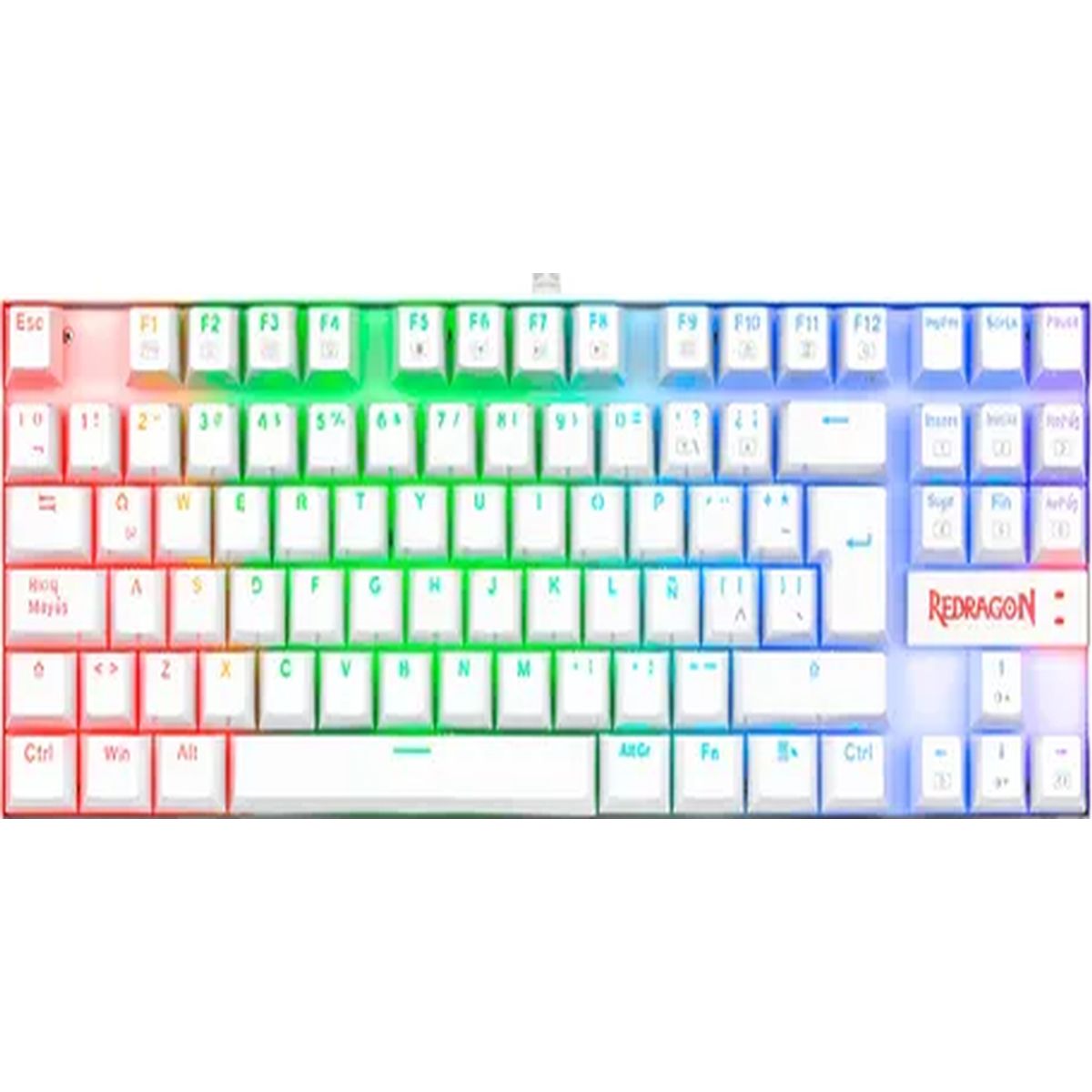 GENERICO - Teclado mecánico redragon kumara k552w red switch esp