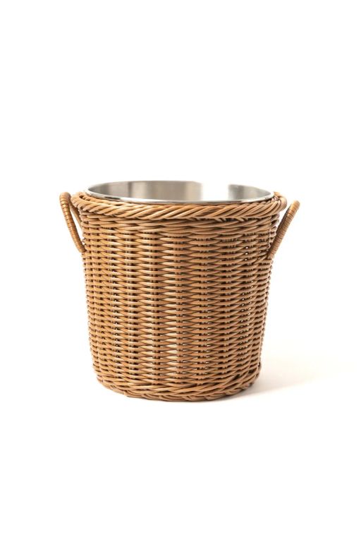 Hielera Rattan Toffee