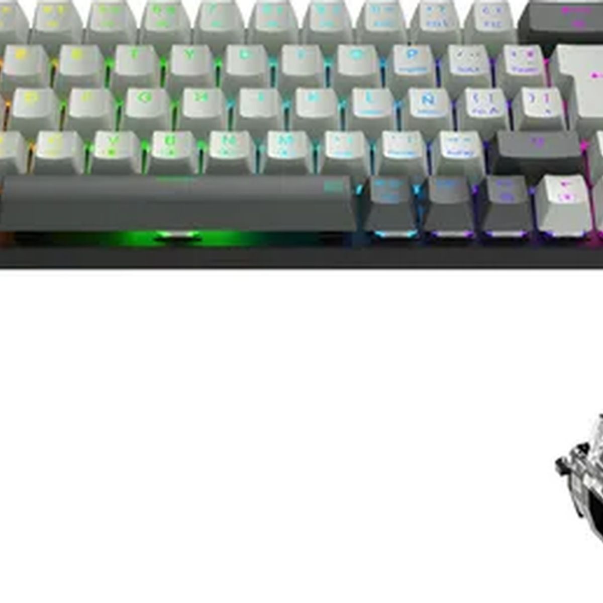 GENERICO - Teclado mecánico gamer thunderobot k78 rgb español