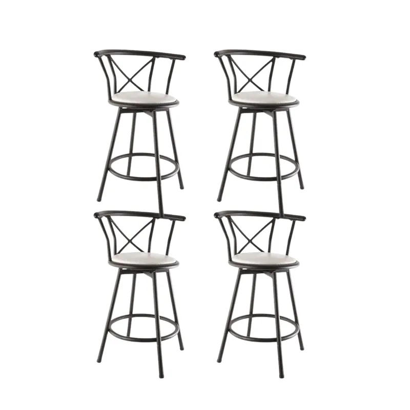 HABITA2 CHILE - Pack 4 Silla de Bar Novus 60cm