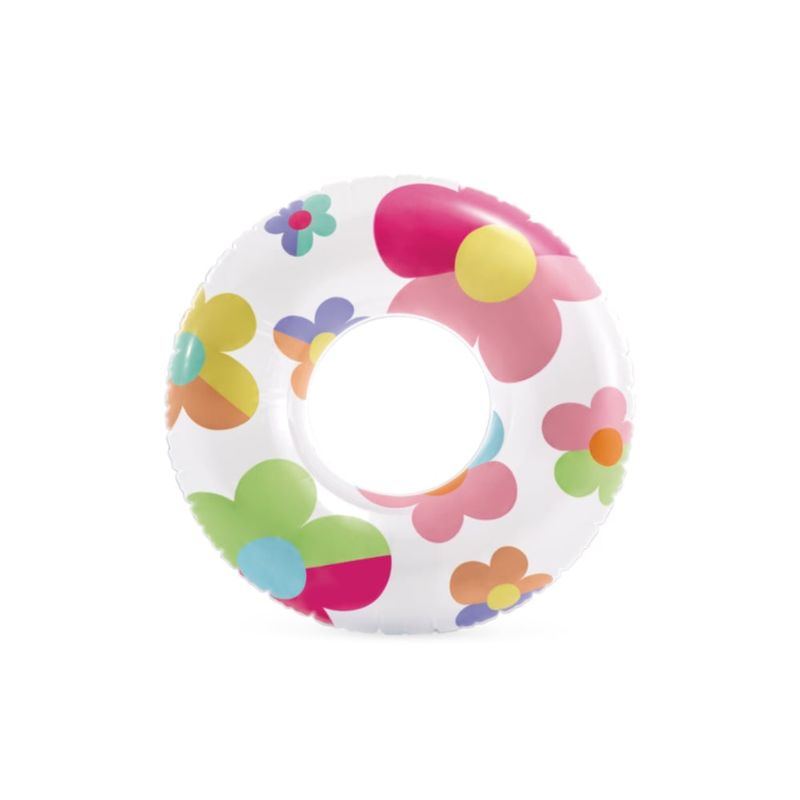 INTEX - Flotador Anillo Inflable Whimsical Magic INTEX 81cm Flores