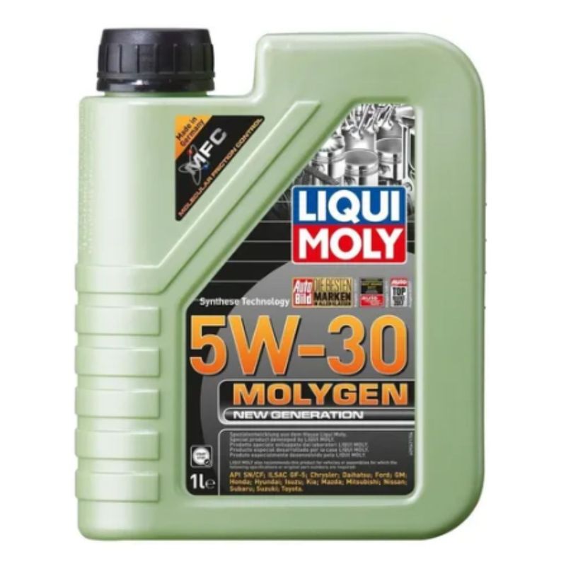 LIQUI MOLY - Aceite Motor Molygen 5w30 Liqui Moly 1 Lt. Gasolina