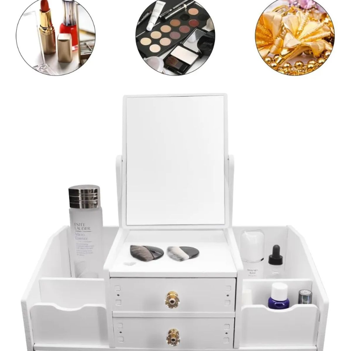 GENERICO - Organizador de Maquillaje de Tocador