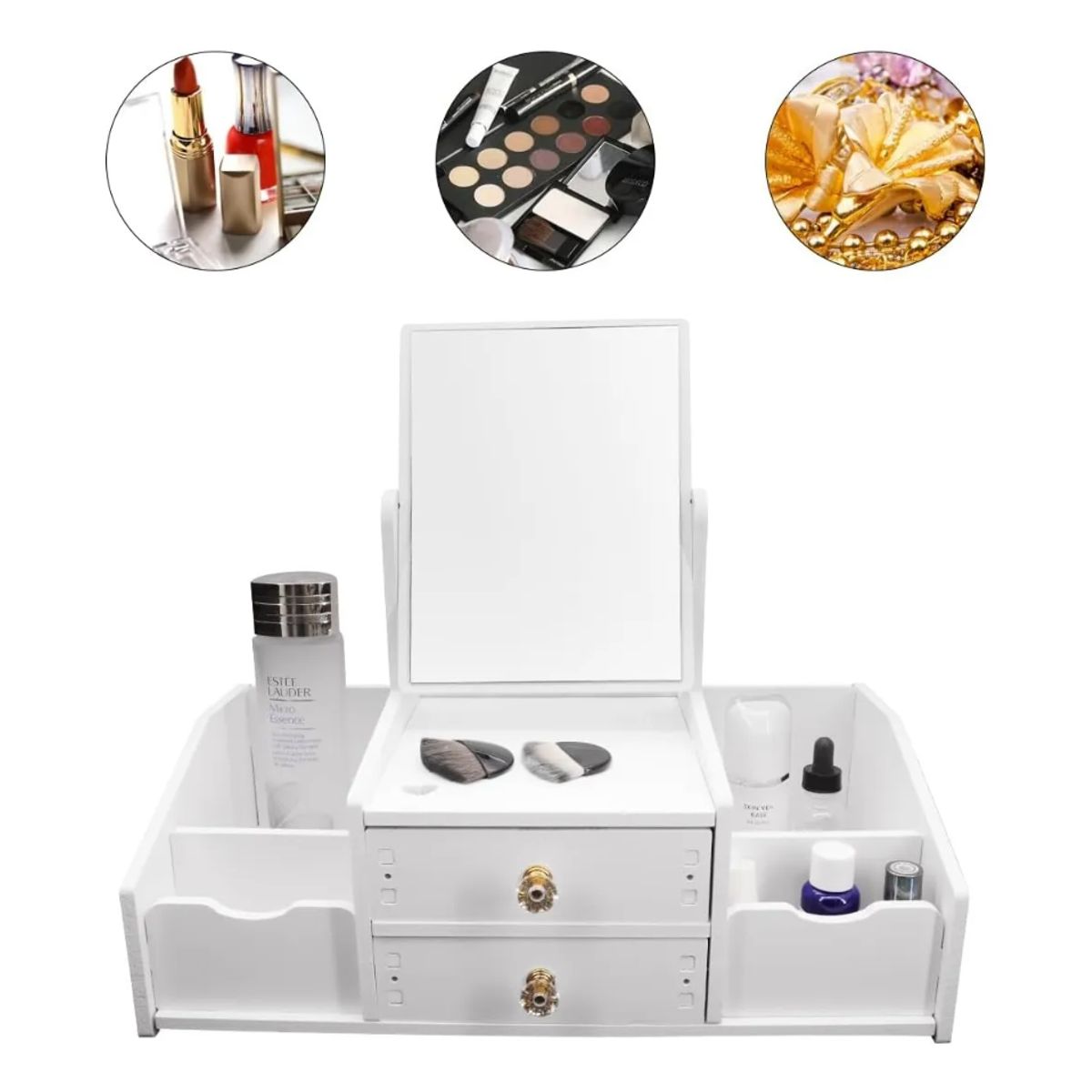 GENERICO - Organizador de Maquillaje de Tocador