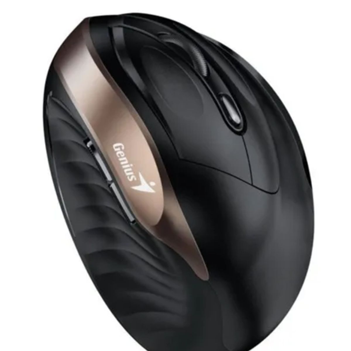 GENERICO - Mouse Genius vertical inalámbrico 8250s negrodorado