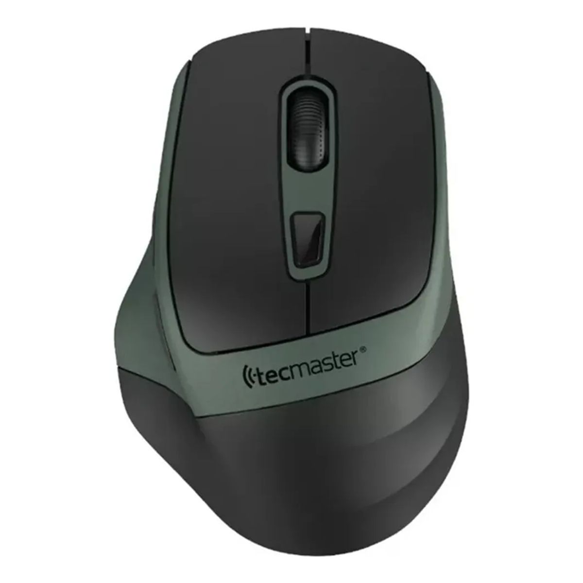 GENERICO - Mouse Tecmaster dual bluetooth recargable negroverde