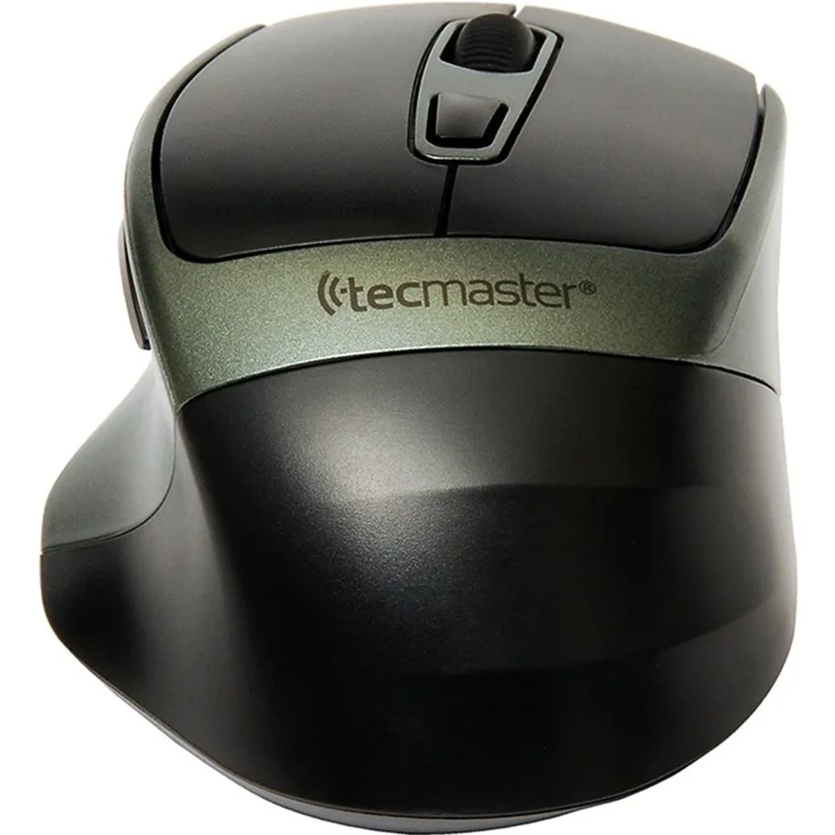 GENERICO - Mouse Tecmaster dual bluetooth recargable negroverde