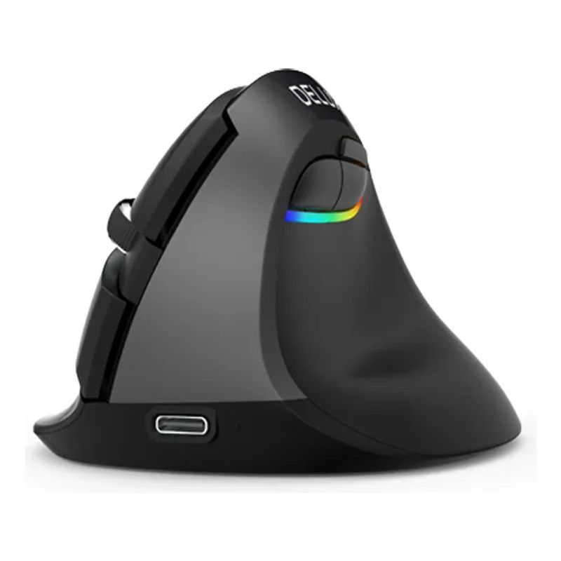 GENERICO - Delux M618mini GX mouse vertical negro