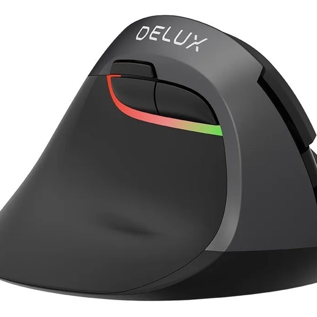 GENERICO - Mouse Delux M618 Zd vertical zurdos negro