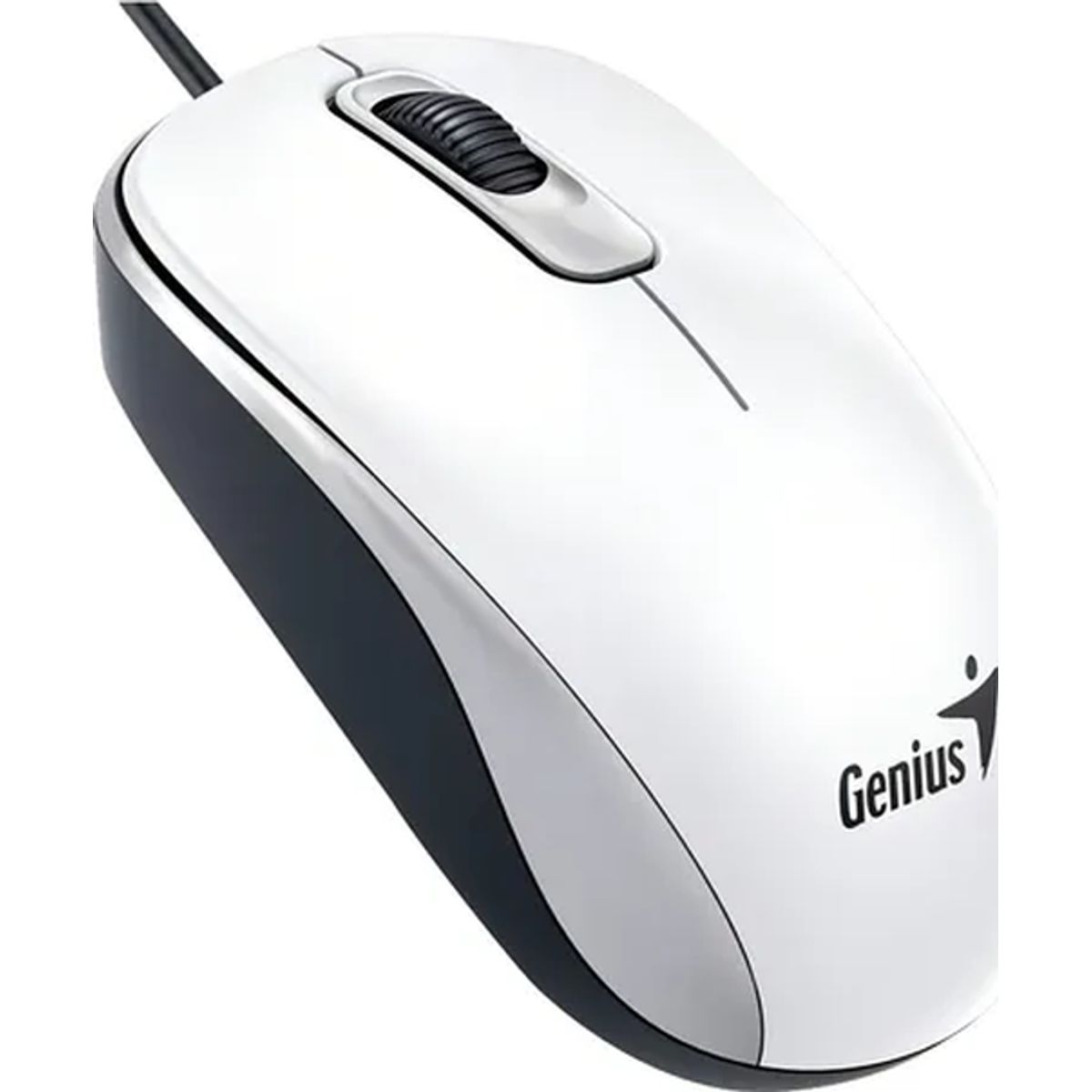 GENERICO - Mouse Genius DX-110 usb blanco elegante