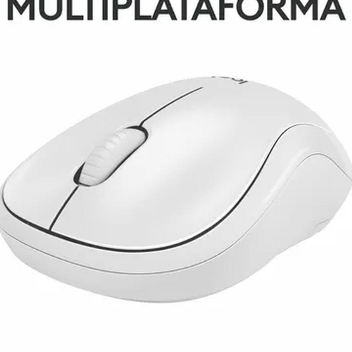 GENERICO - Mouse Logitech M240 Silent inalámbrico blanco