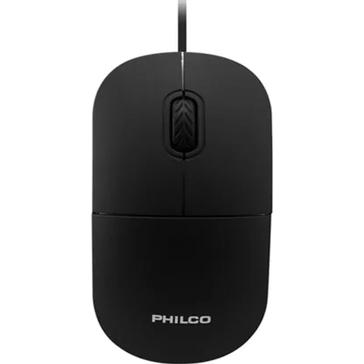 GENERICO - Mouse óptico Philco alámbrico usb negro