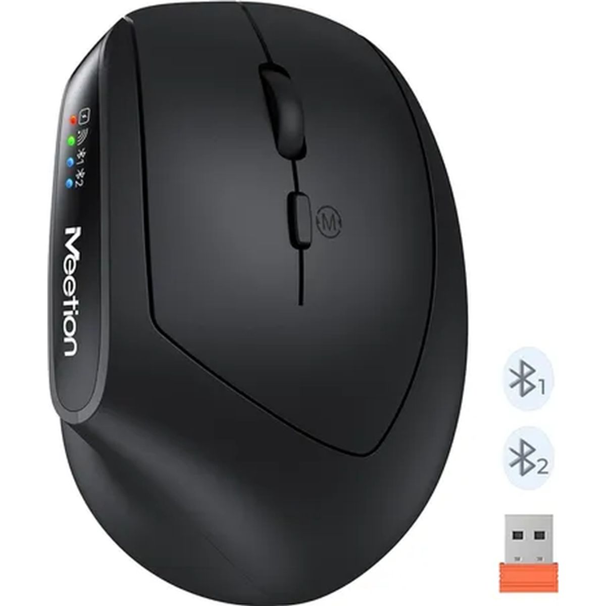 GENERICO - Mouse vertical inalámbrico Meetion Btm008