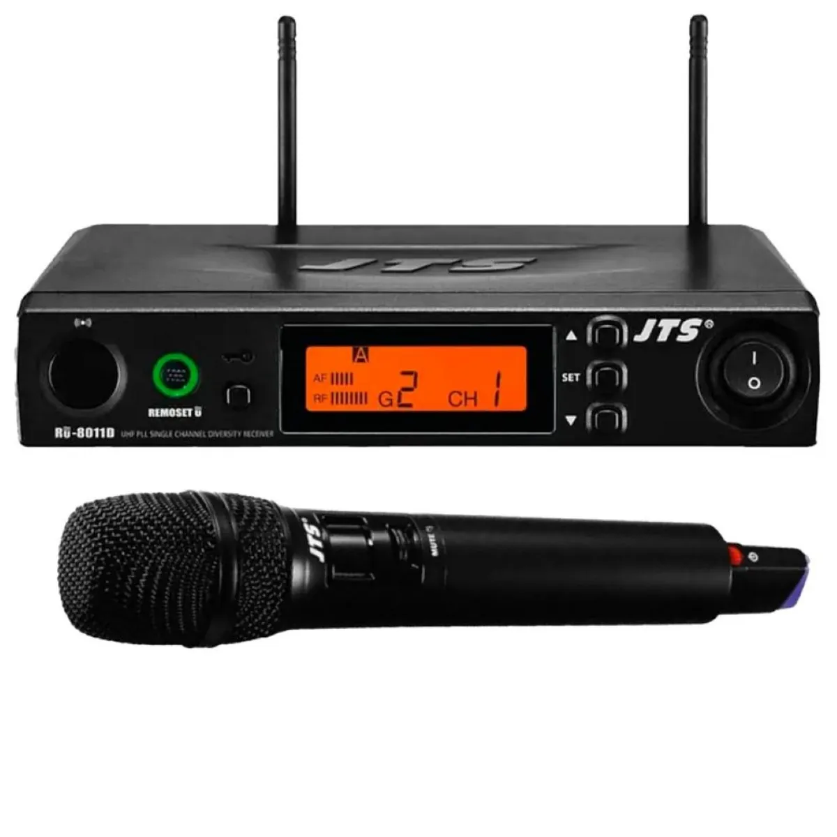 JTS - Sistema De Microfono Inalambrico JTS RU-8011D  RU-850TH