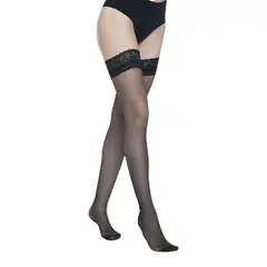 LADY GENNY - Media Liga Sexy Con Banda De Silicona Antideslizante