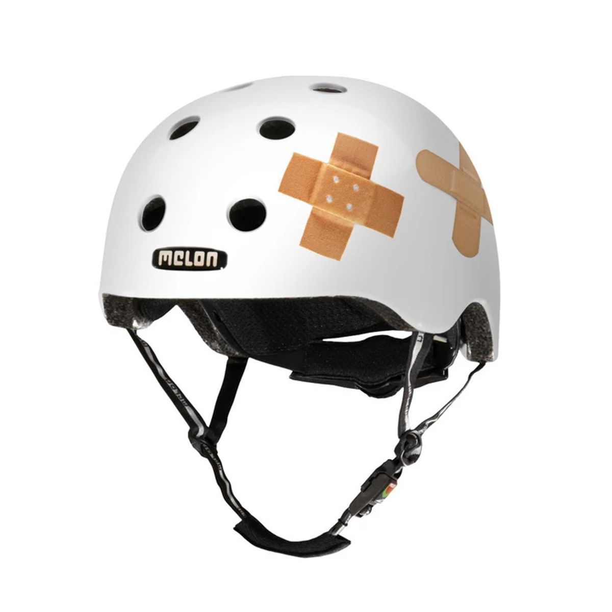 MELON - Casco Ciclismo Urbano Melon Active Plastered White ML