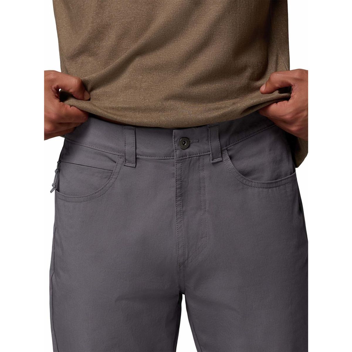 COLUMBIA - Pantalón Hombre Roc 5 Pocket Gris COLUMBIA